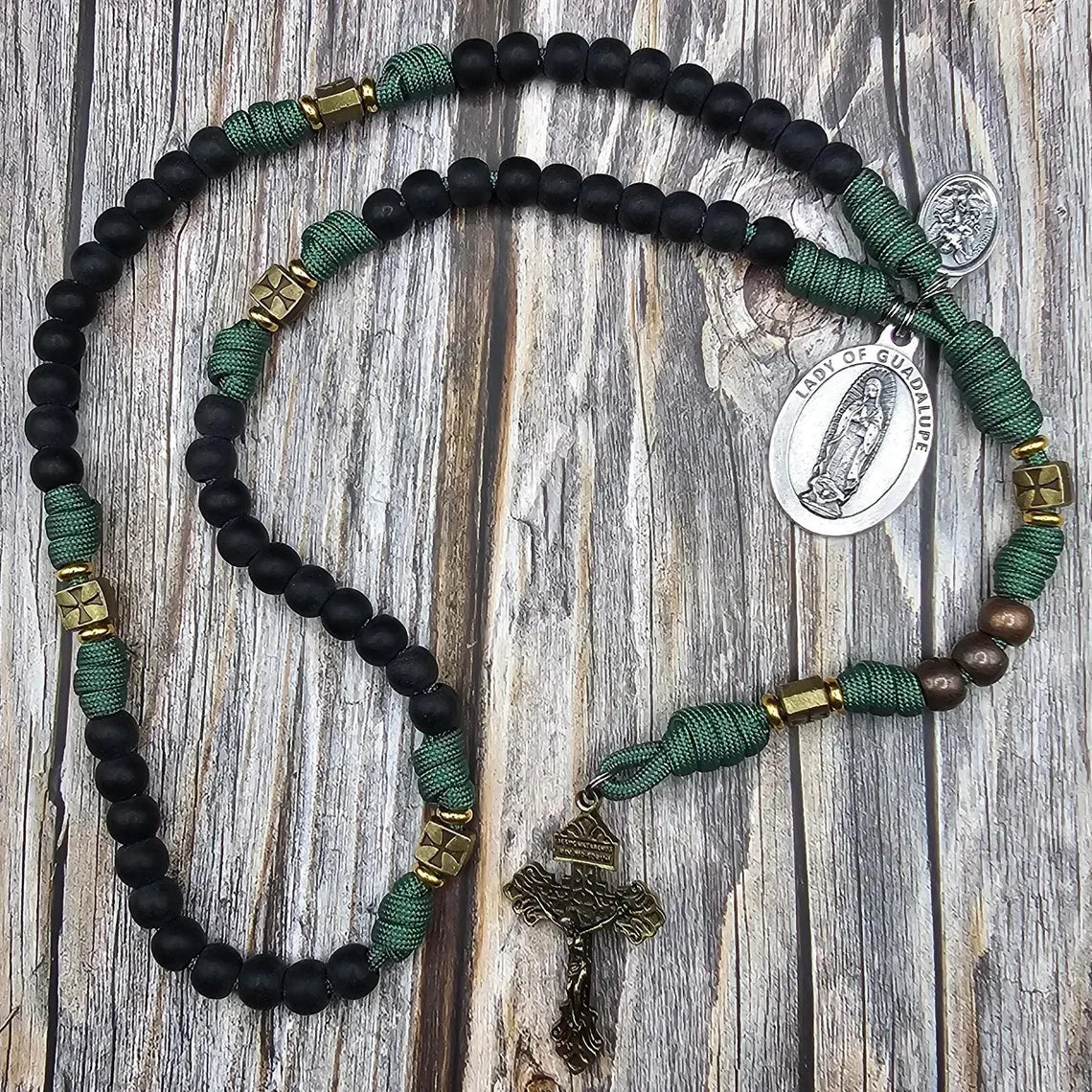 Our Lady of Guadalupe Catholic Paracord Rosary
