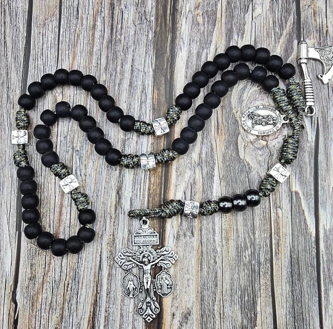Saint Joseph Terror of demons Catholic Rosary