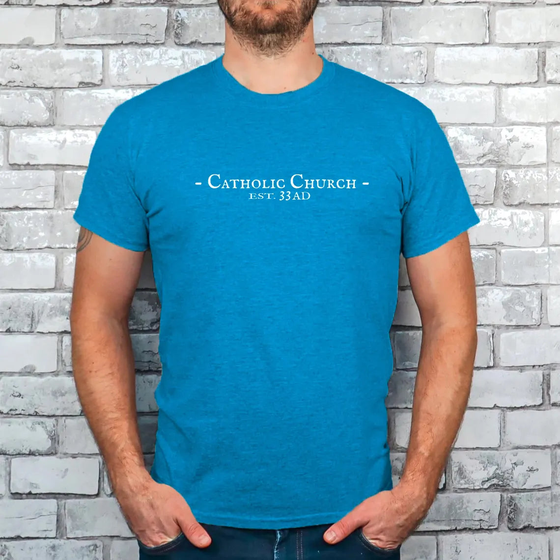 Catholic Church EST: 33AD T-Shirt