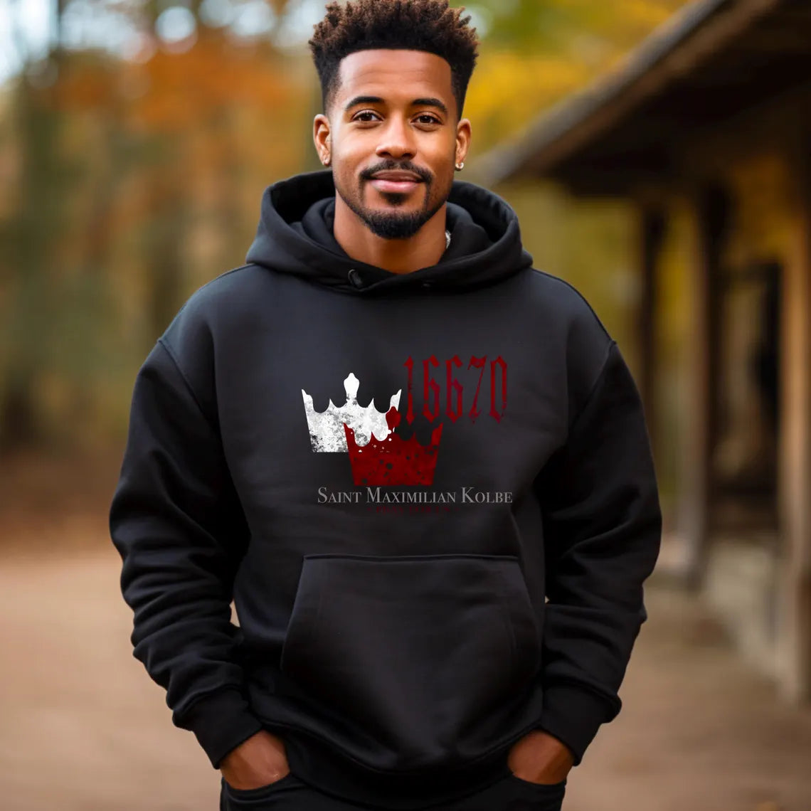 Saint Maximilian Kolbe Hoodie