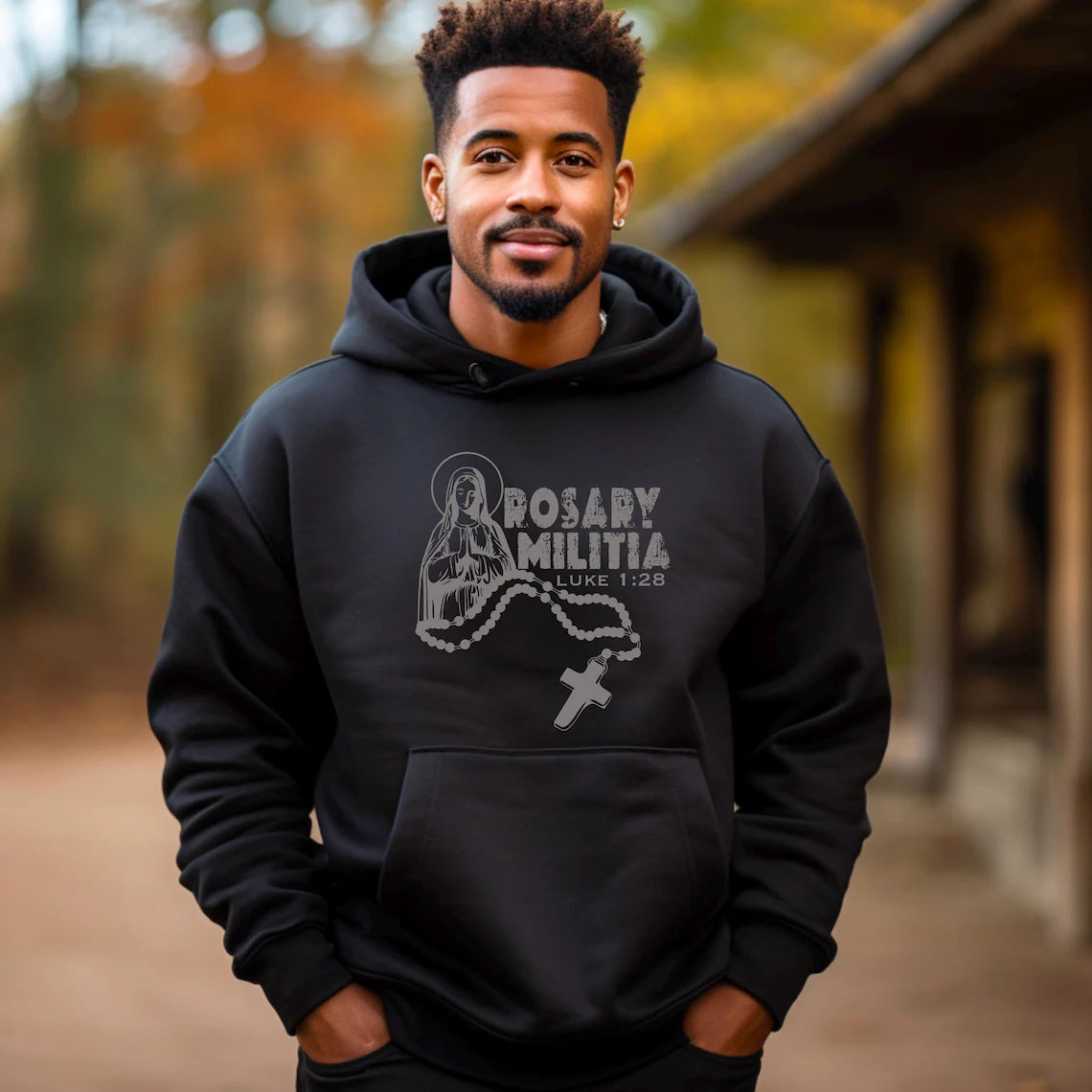 Rosary Militia Hoodie