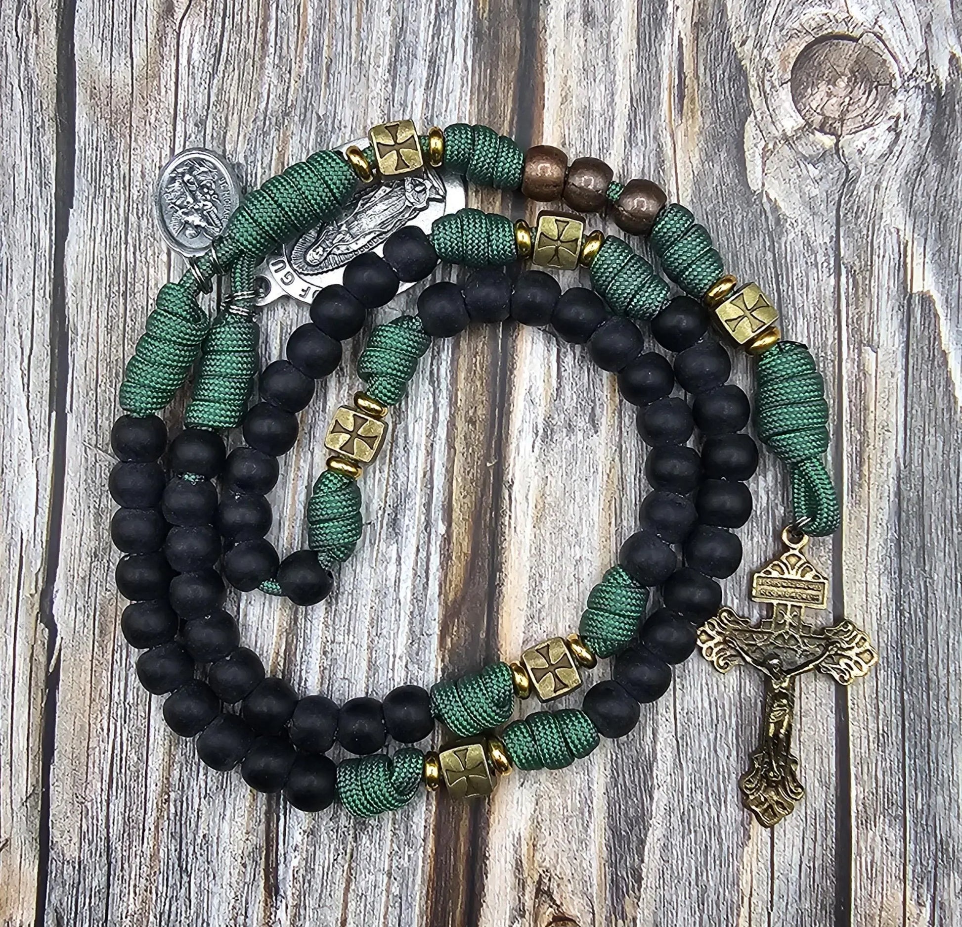Our Lady of Guadalupe Catholic Paracord Rosary