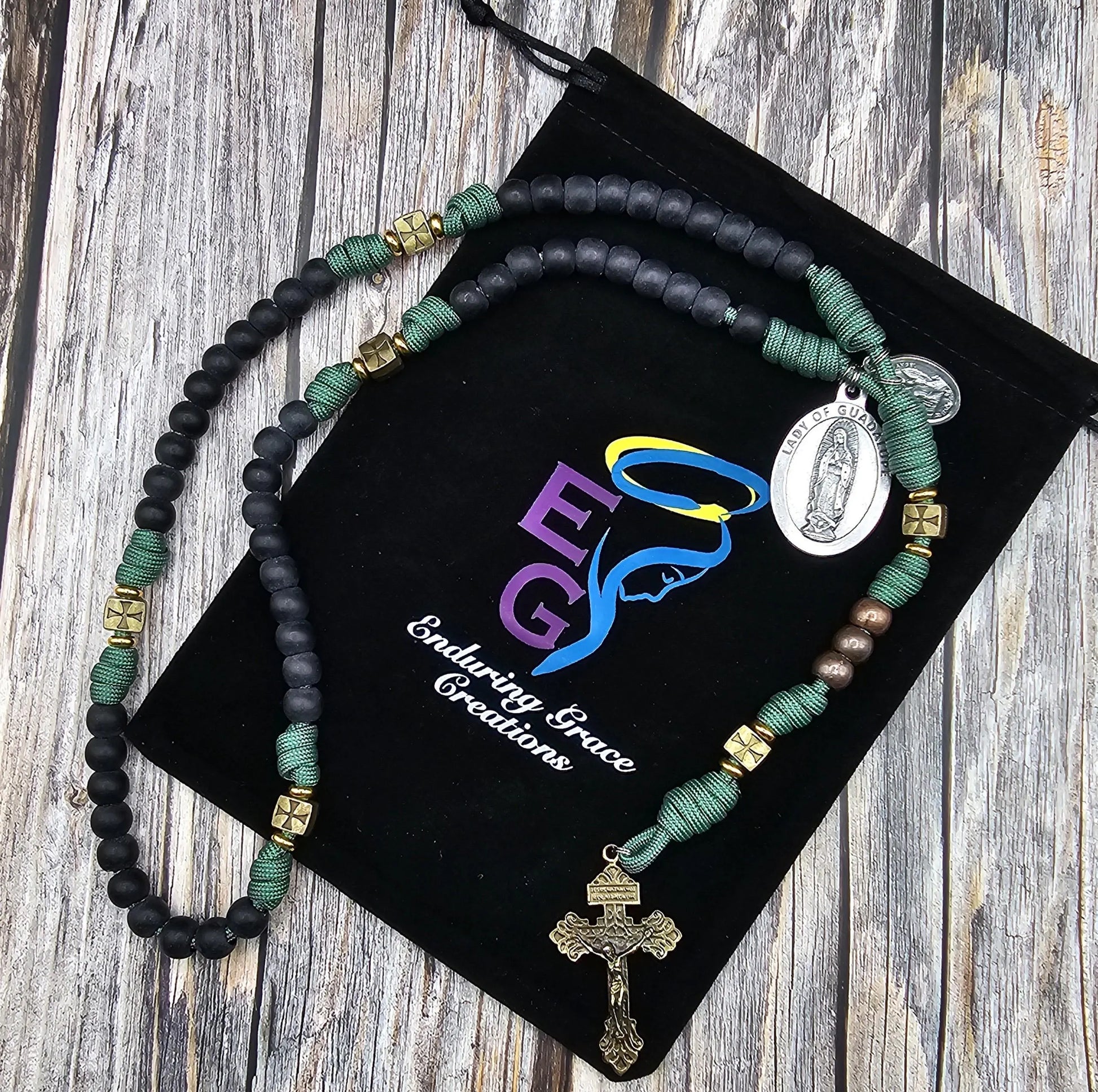 Our Lady of Guadalupe Catholic Paracord Rosary