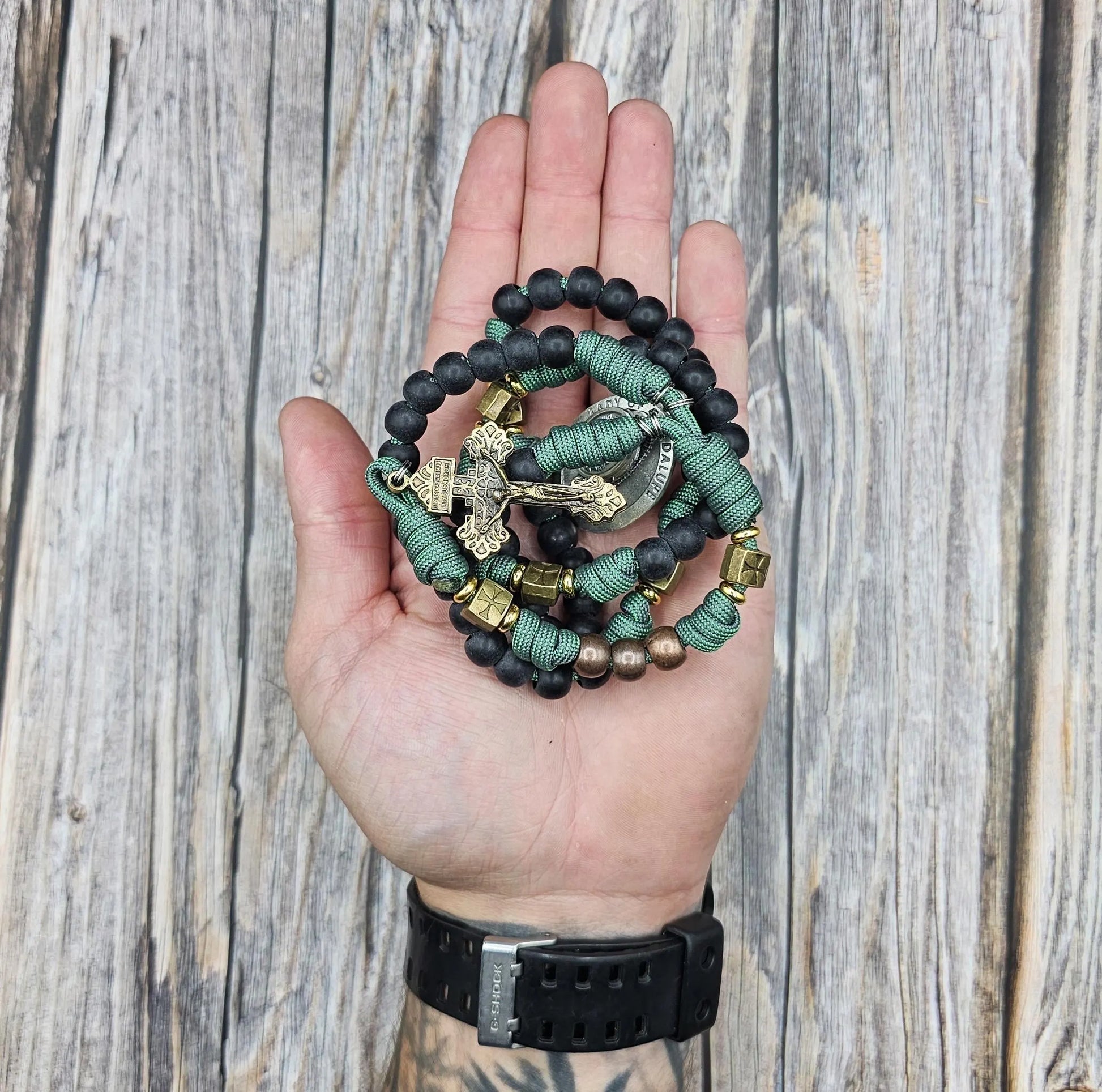 Our Lady of Guadalupe Catholic Paracord Rosary